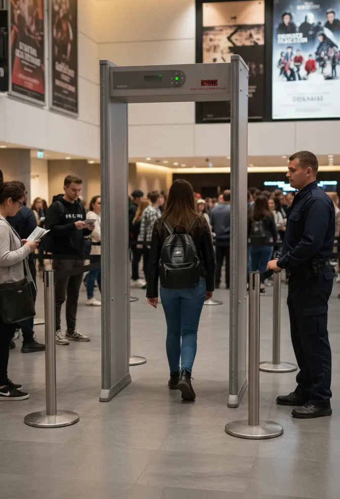 Walk-Through Metal Detector